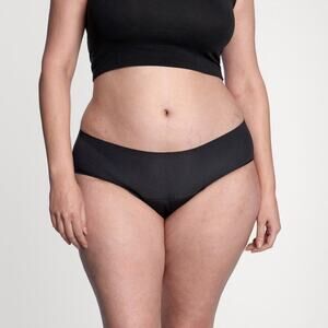 Thinx Air Hiphugger black period panties sz medium new with tags $40 WL143